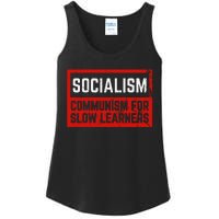 Anti Communist Capitalist Libertarian Anti Socialism Ladies Essential Tank