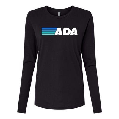 Ada Cardano Cryptocurrency Logo Womens Cotton Relaxed Long Sleeve T-Shirt