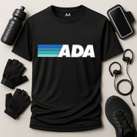Ada Cardano Cryptocurrency Logo Cooling Performance Crew T-Shirt