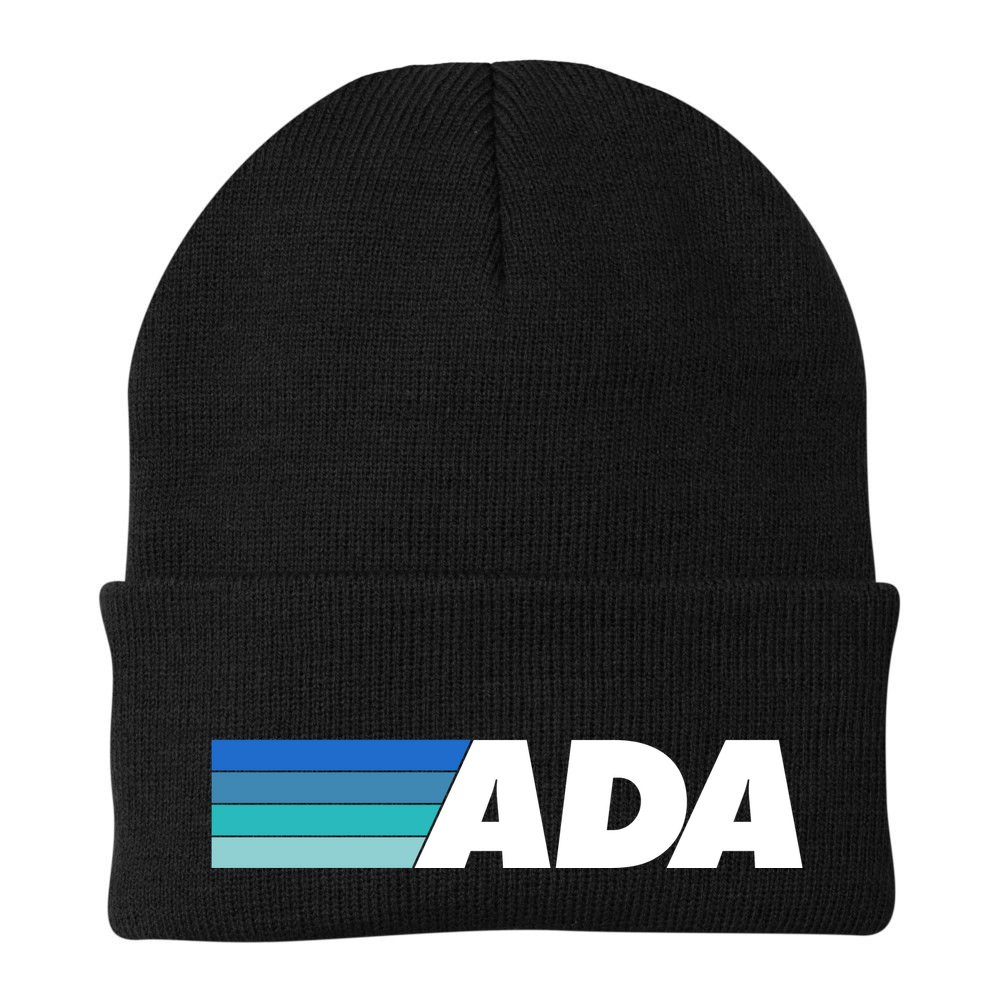 Ada Cardano Cryptocurrency Logo Beanie