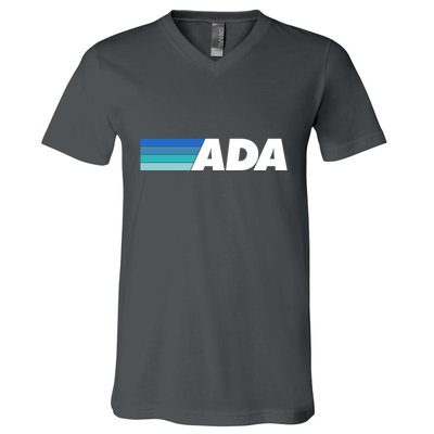 Ada Cardano Cryptocurrency Logo V-Neck T-Shirt