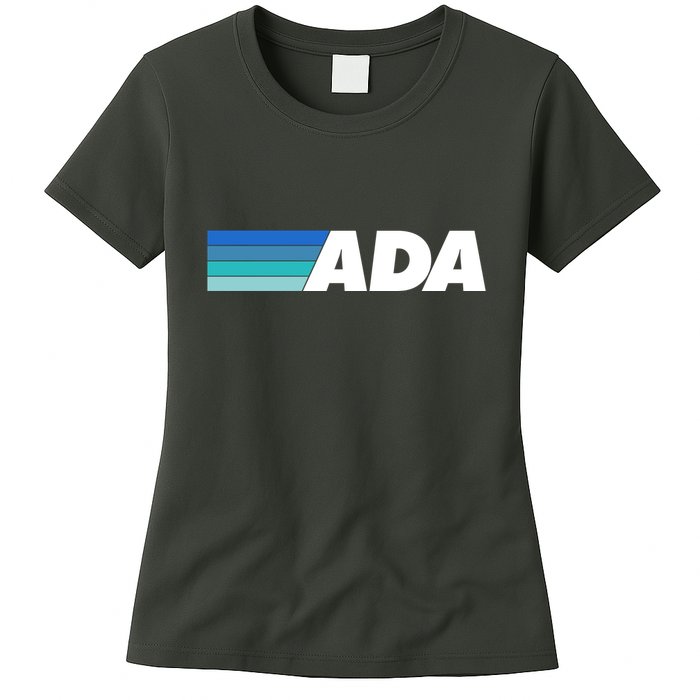 Ada Cardano Cryptocurrency Logo Womens T-Shirt