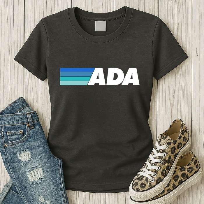 Ada Cardano Cryptocurrency Logo Womens T-Shirt