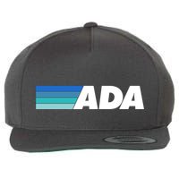 Ada Cardano Cryptocurrency Logo Wool Snapback Cap