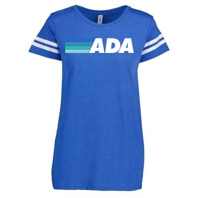 Ada Cardano Cryptocurrency Logo Enza Ladies Jersey Football T-Shirt