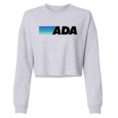 Ada Cardano Cryptocurrency Logo Cropped Pullover Crew