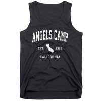 Angels Camp California Ca Vintage Athletic Tank Top