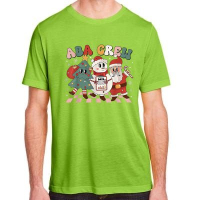 ABA Crew Christmas Applied Behavior Analysis Technician Xmas  Adult ChromaSoft Performance T-Shirt