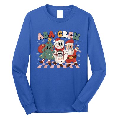 ABA Crew Christmas Applied Behavior Analysis Technician Xmas  Long Sleeve Shirt