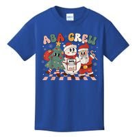 ABA Crew Christmas Applied Behavior Analysis Technician Xmas  Kids T-Shirt