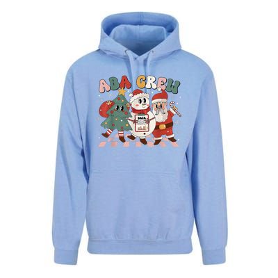 ABA Crew Christmas Applied Behavior Analysis Technician Xmas  Unisex Surf Hoodie