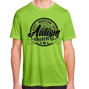 Accept Understand Love  Autism Awareness Logo Adult ChromaSoft Performance T-Shirt