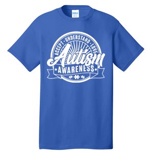 Accept Understand Love  Autism Awareness Logo Tall T-Shirt