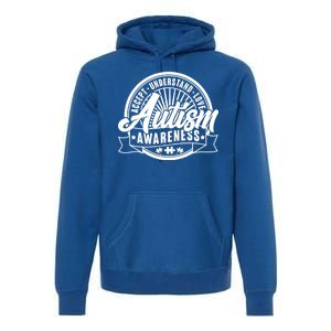 Accept Understand Love  Autism Awareness Logo Premium Hoodie