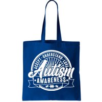 Accept Understand Love  Autism Awareness Logo Tote Bag