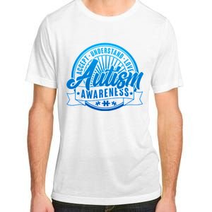 Accept Understand Love  Autism Blue Imprint Adult ChromaSoft Performance T-Shirt