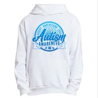 Accept Understand Love  Autism Blue Imprint Urban Pullover Hoodie