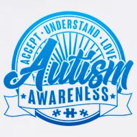 Accept Understand Love  Autism Blue Imprint Magnet