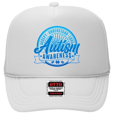 Accept Understand Love  Autism Blue Imprint Trucker Hat