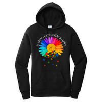 Accept Understand Love Autism Sunflower Women's Pullover Hoodie