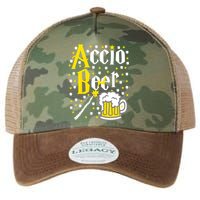 Accio Beer Wizard Wand Funny St Patrick's Day Legacy Tie Dye Trucker Hat