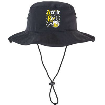 Accio Beer Wizard Wand Funny St Patrick's Day Bucket Hat