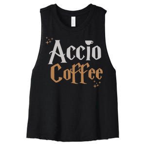 Accio Coffee Women's Racerback Cropped Tank