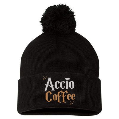 Accio Coffee Pom Pom 12in Knit Beanie