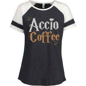 Accio Coffee Enza Ladies Jersey Colorblock Tee