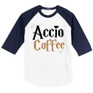 Accio Coffee Baseball Sleeve Shirt