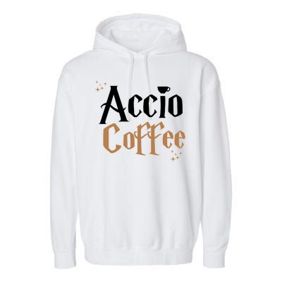 Accio Coffee Garment-Dyed Fleece Hoodie