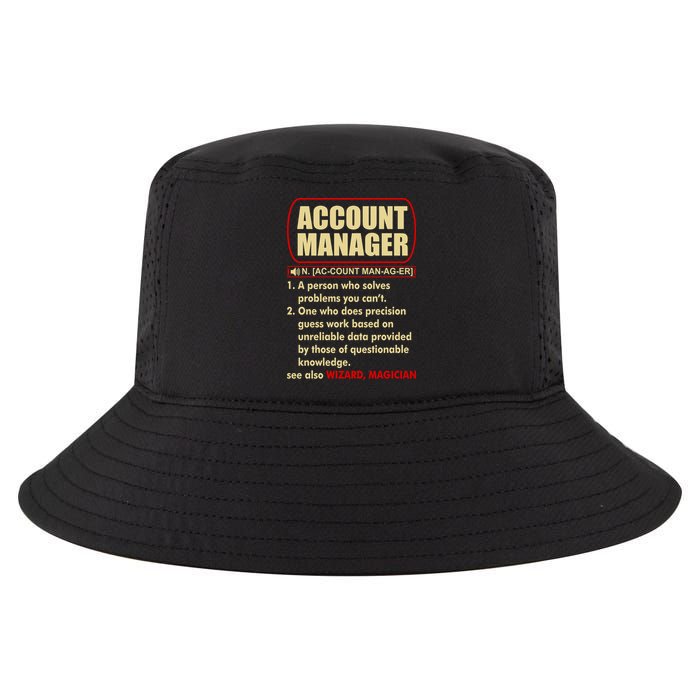 Account Manager Dictionary Definition Term Cool Comfort Performance Bucket Hat