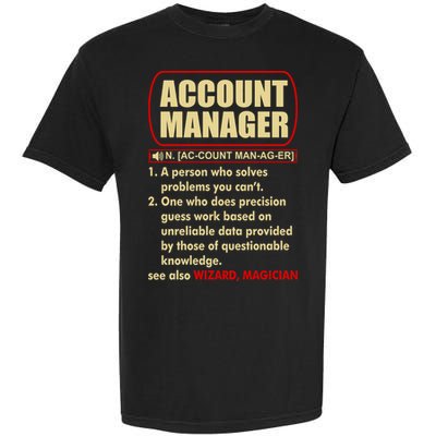 Account Manager Dictionary Definition Term Garment-Dyed Heavyweight T-Shirt