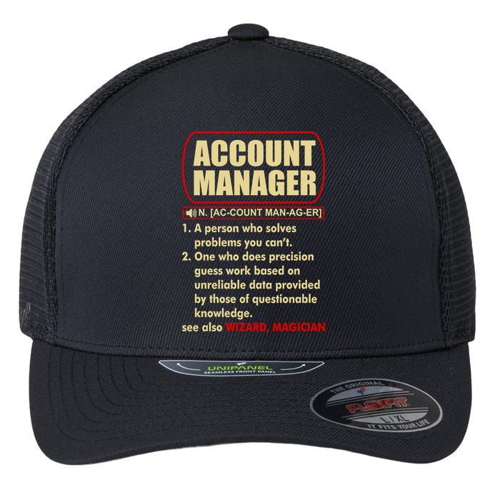 Account Manager Dictionary Definition Term Flexfit Unipanel Trucker Cap