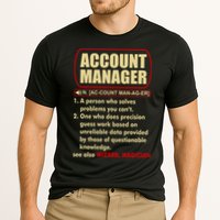 Account Manager Dictionary Definition Term Performance Shirt