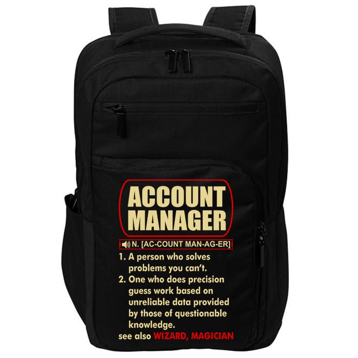 Account Manager Dictionary Definition Term Impact Tech Backpack
