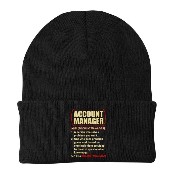 Account Manager Dictionary Definition Term Beanie