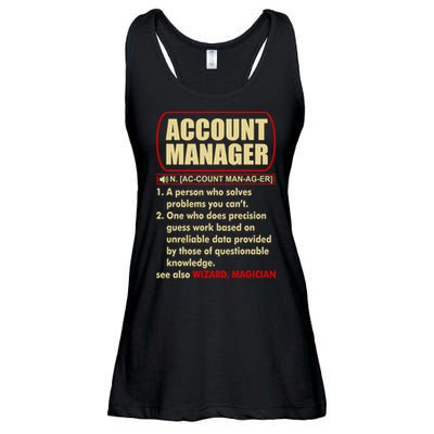 Account Manager Dictionary Definition Term Ladies Essential Flowy Tank