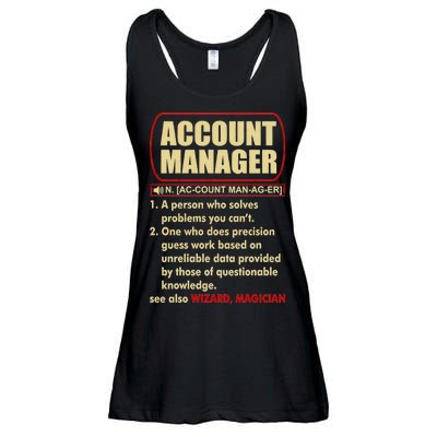 Account Manager Dictionary Definition Term Ladies Essential Flowy Tank