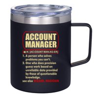 Account Manager Dictionary Definition Term 12oz Stainless Steel Coffee Mug