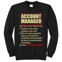Account Manager Dictionary Definition Term Tall Sweatshirt