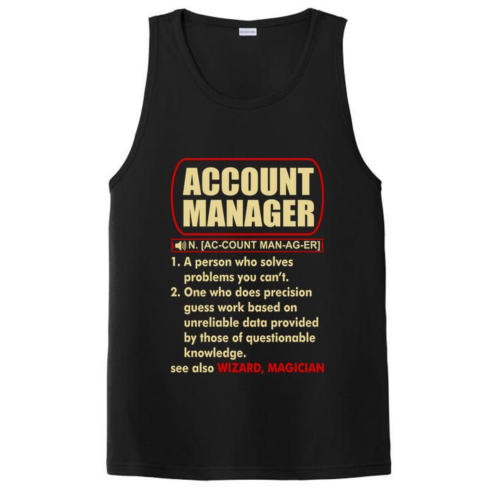 Account Manager Dictionary Definition Term PosiCharge Competitor Tank
