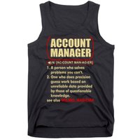 Account Manager Dictionary Definition Term Tank Top