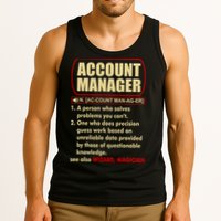 Account Manager Dictionary Definition Term Tank Top