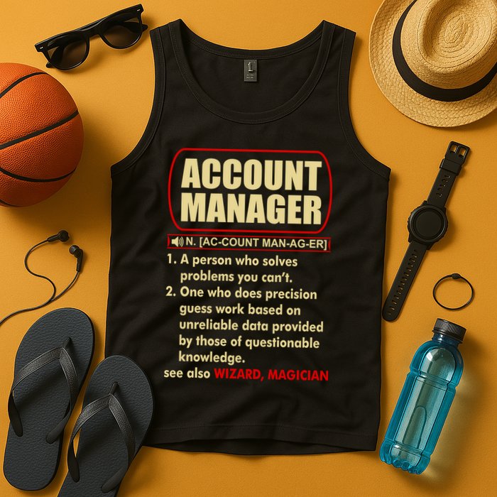 Account Manager Dictionary Definition Term Tank Top