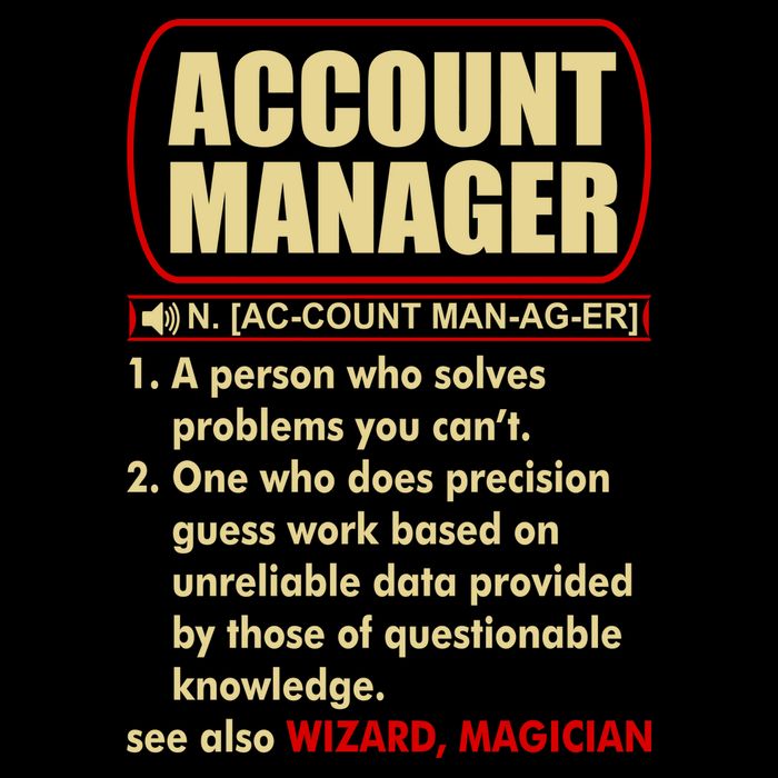 Account Manager Dictionary Definition Term Tank Top