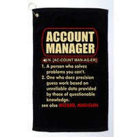 Account Manager Dictionary Definition Term Golf Towel
