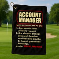 Account Manager Dictionary Definition Term Golf Towel