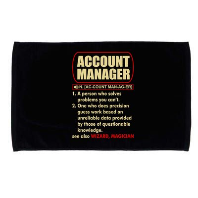 Account Manager Dictionary Definition Term Microfiber Hand Towel