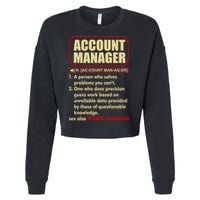 Account Manager Dictionary Definition Term Cropped Pullover Crew